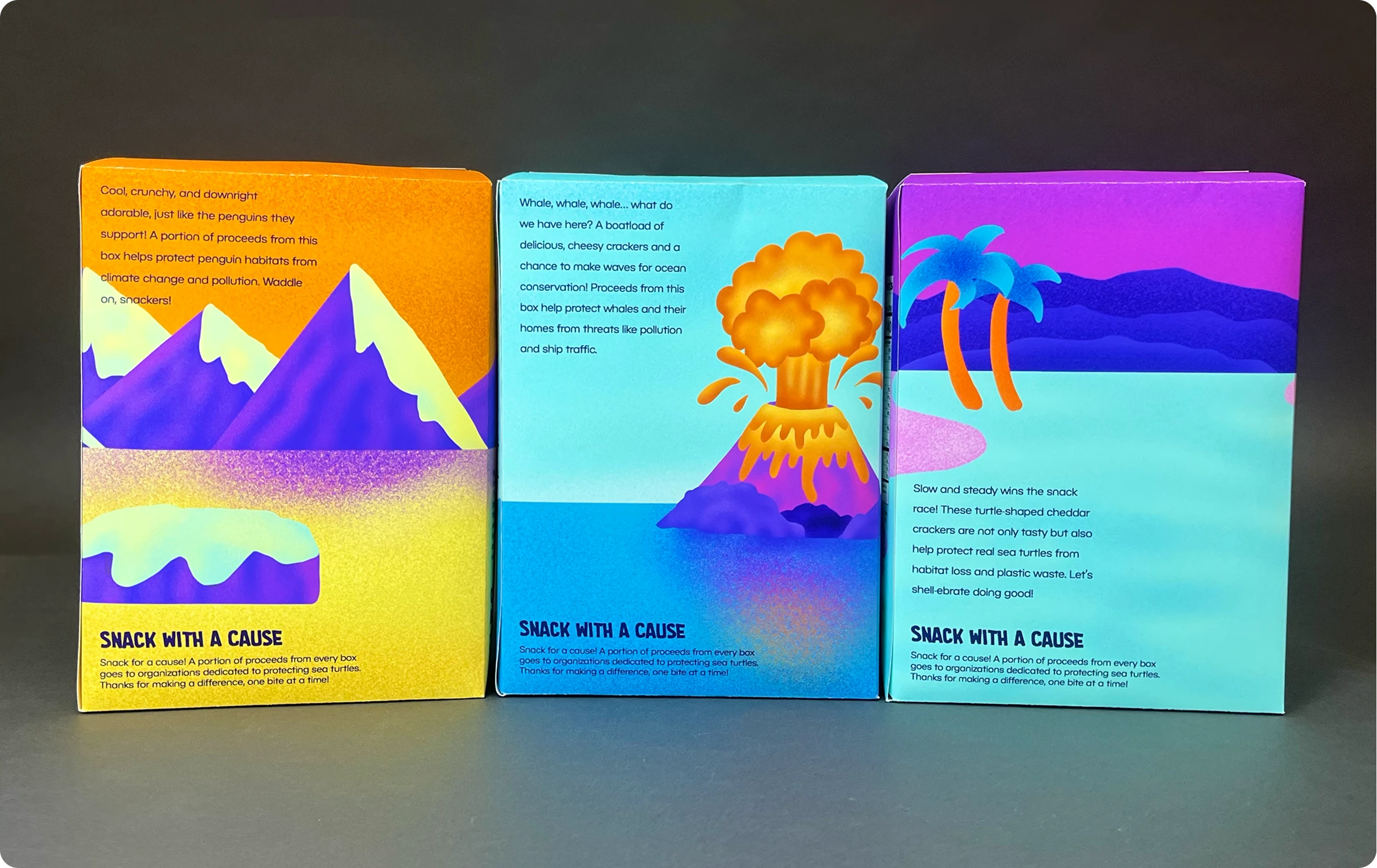 Cheesy Chums back of boxes