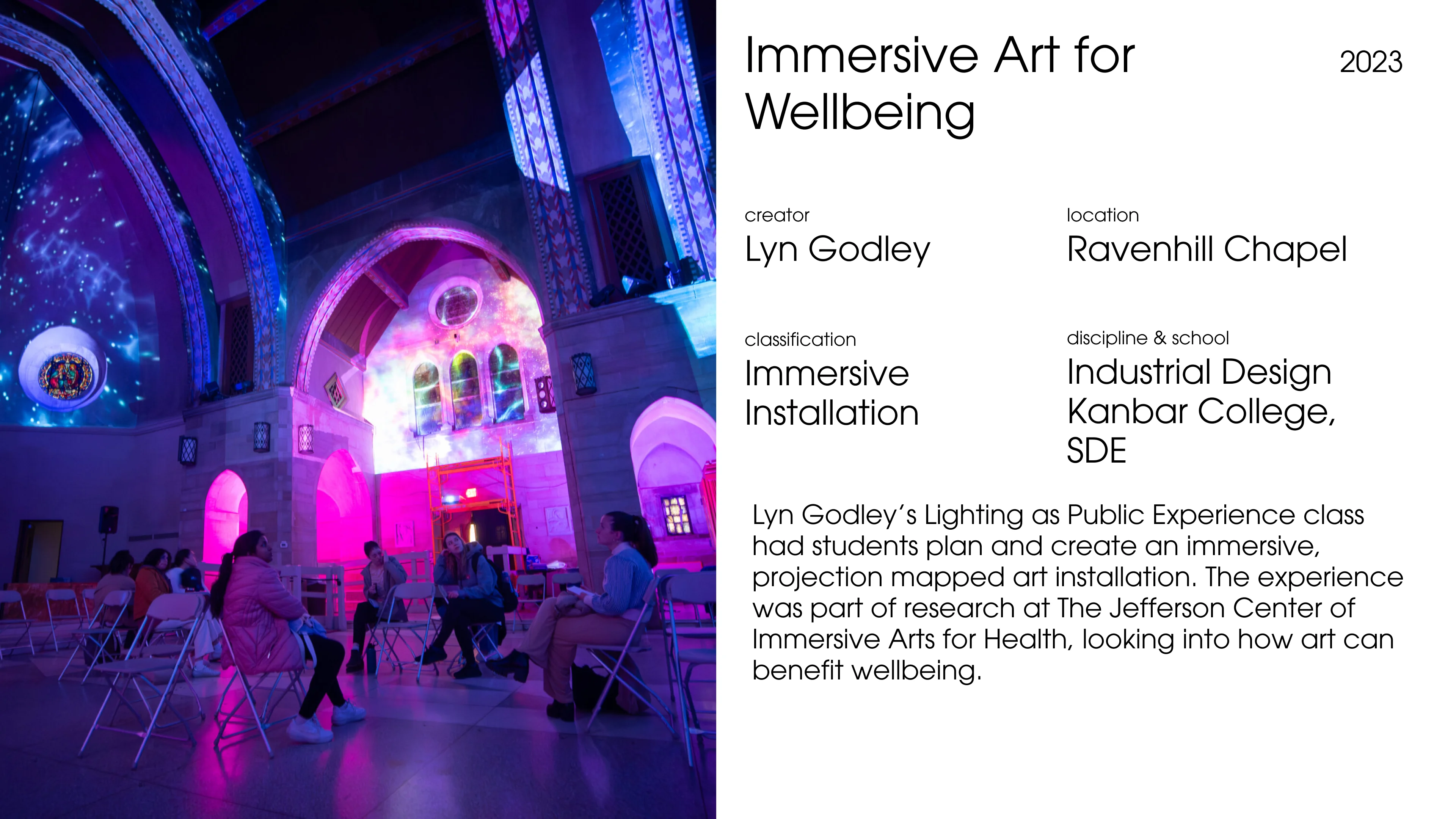 Campus creativity research artifact