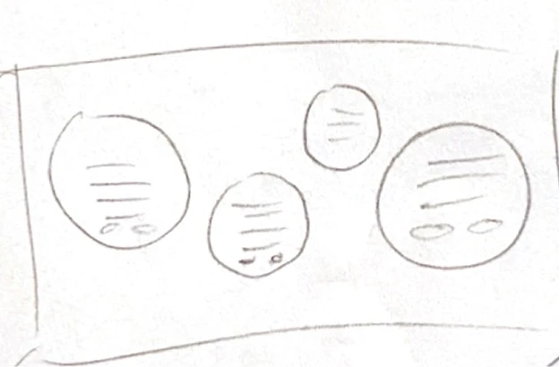 Physical space sketch