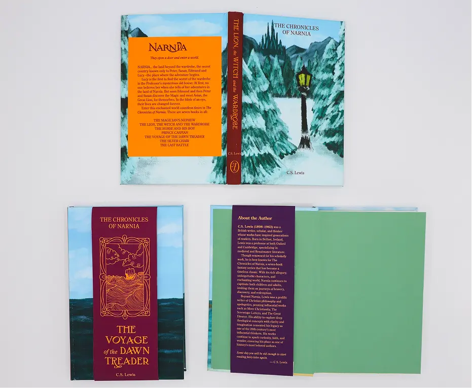 Narnia Book Cover Redesign inside page