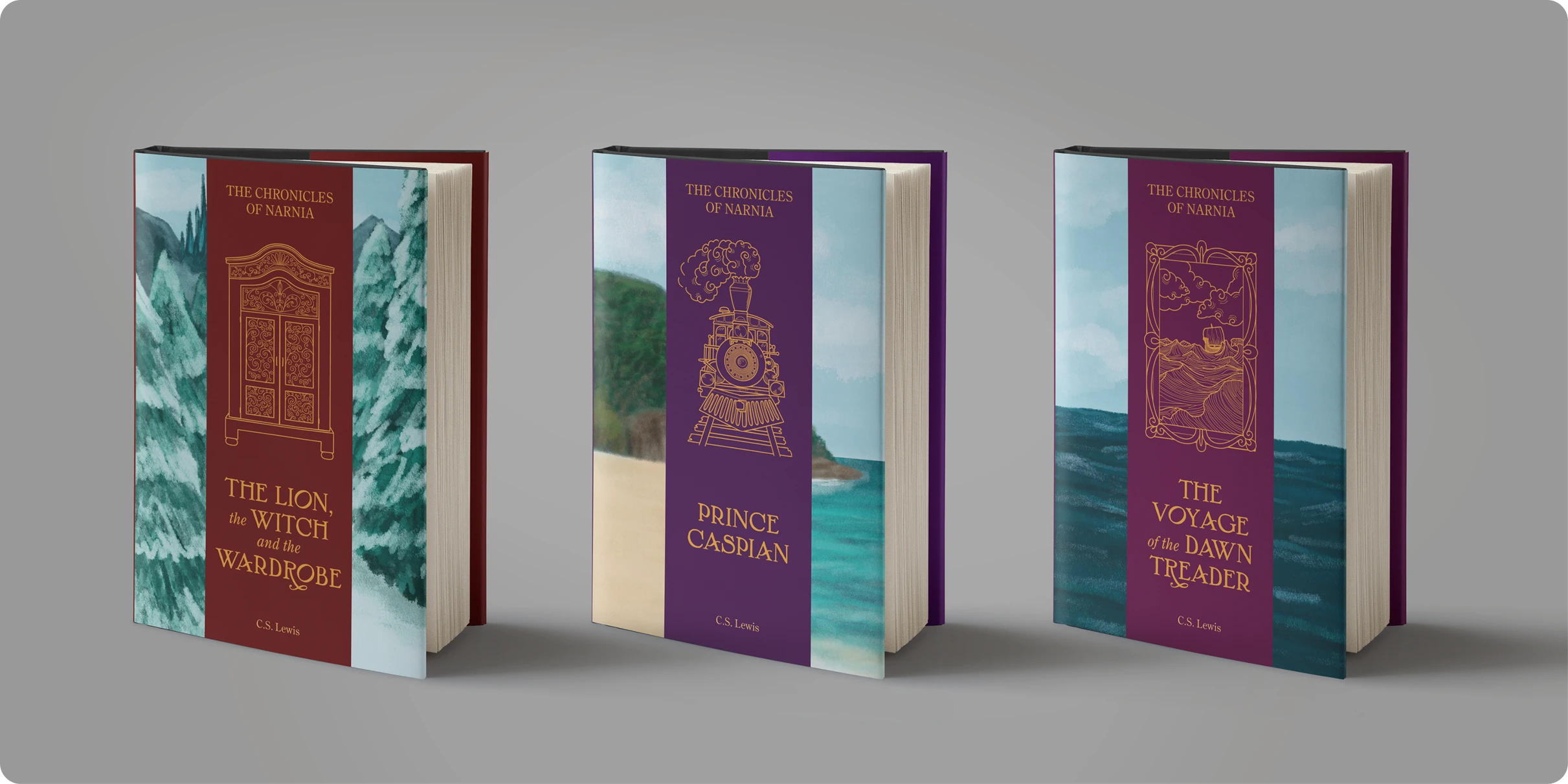 Narnia Book Cover Redesign bookmark