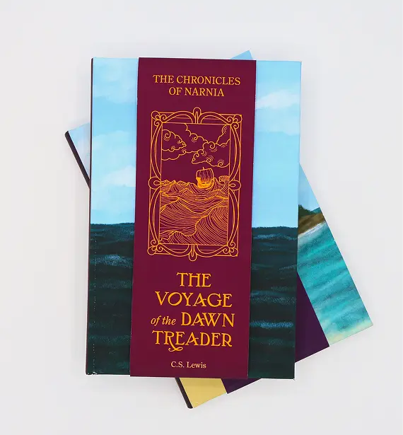 The Voyage of the Dawn Treader Narnia Book Cover Redesign cover