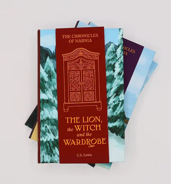 The Lion, the Witch and the Wardrobe Narnia Book Cover Redesign cover
