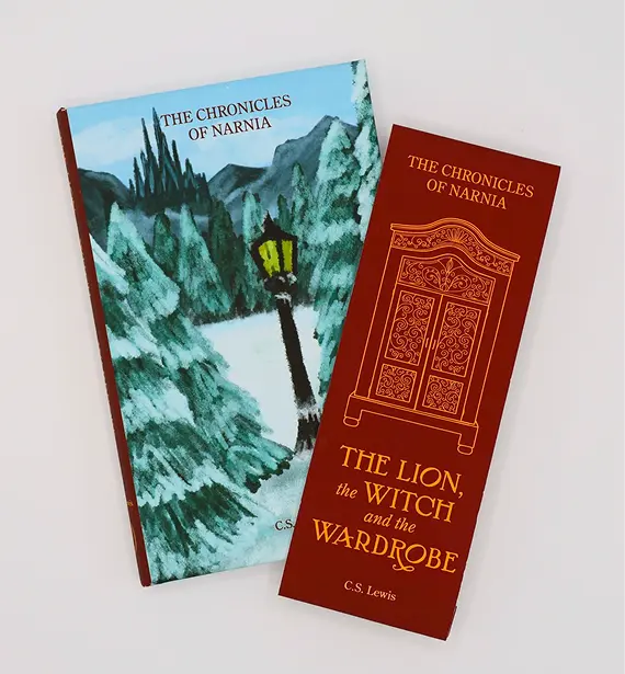 The Lion, the Witch and the Wardrobe Narnia Book Cover Redesign band removed