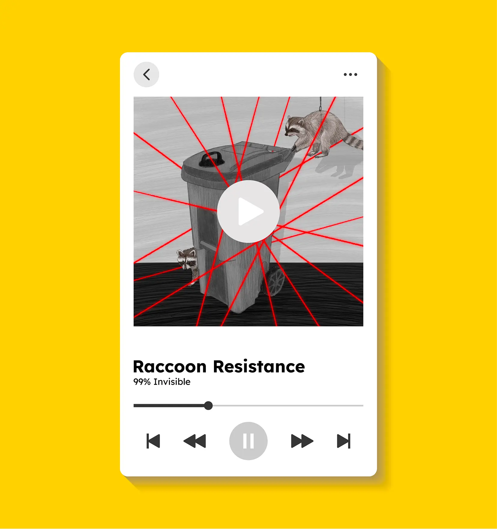 Racoon Resistance Podcast Mobile