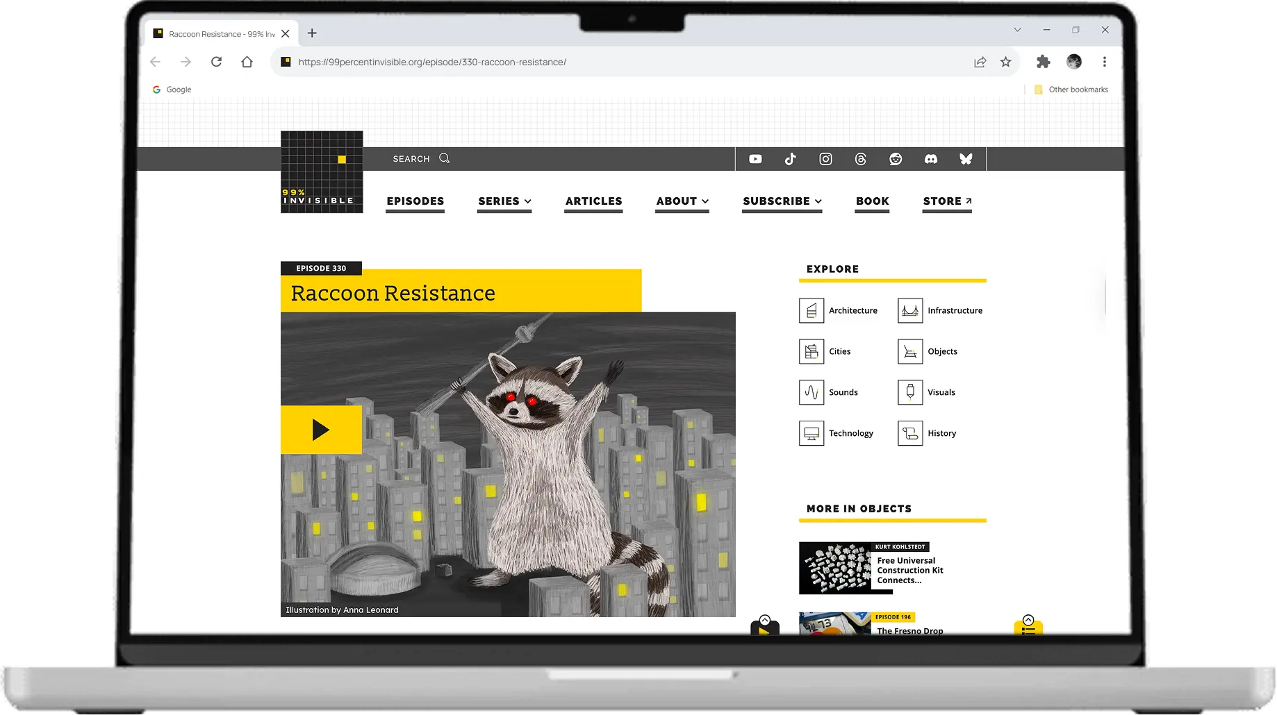 Racoon Resistance Podcast Web
